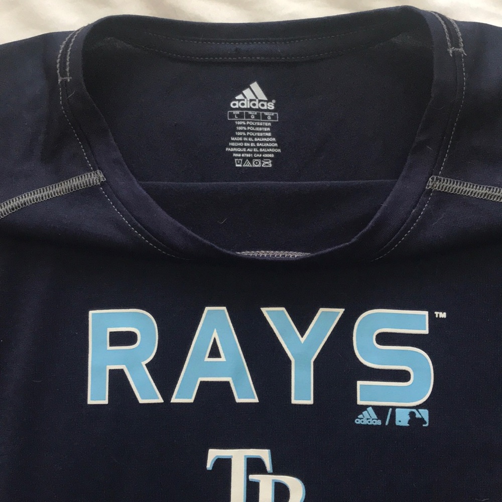 Adidas Tampa Bay Rays Shirt - Picture 3 of 3